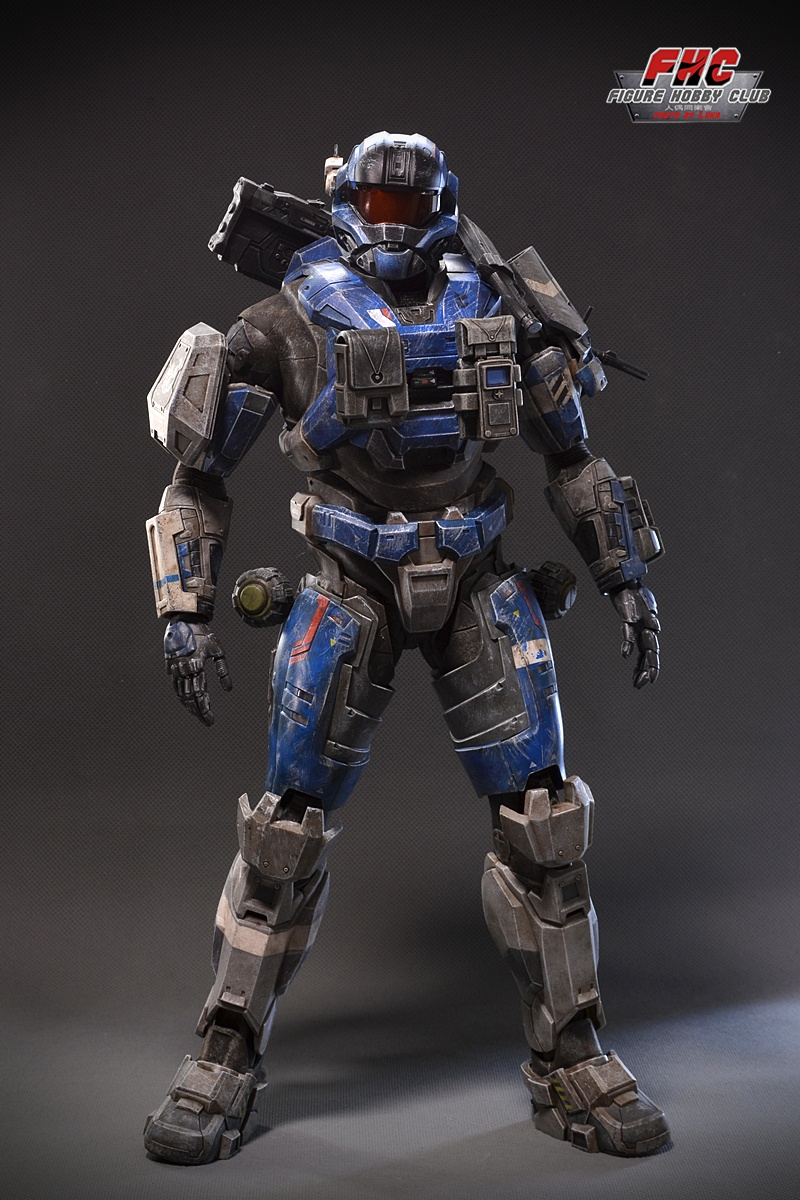 Illustration for article titled This Is The World's Most Fabulous Halo Action Figure